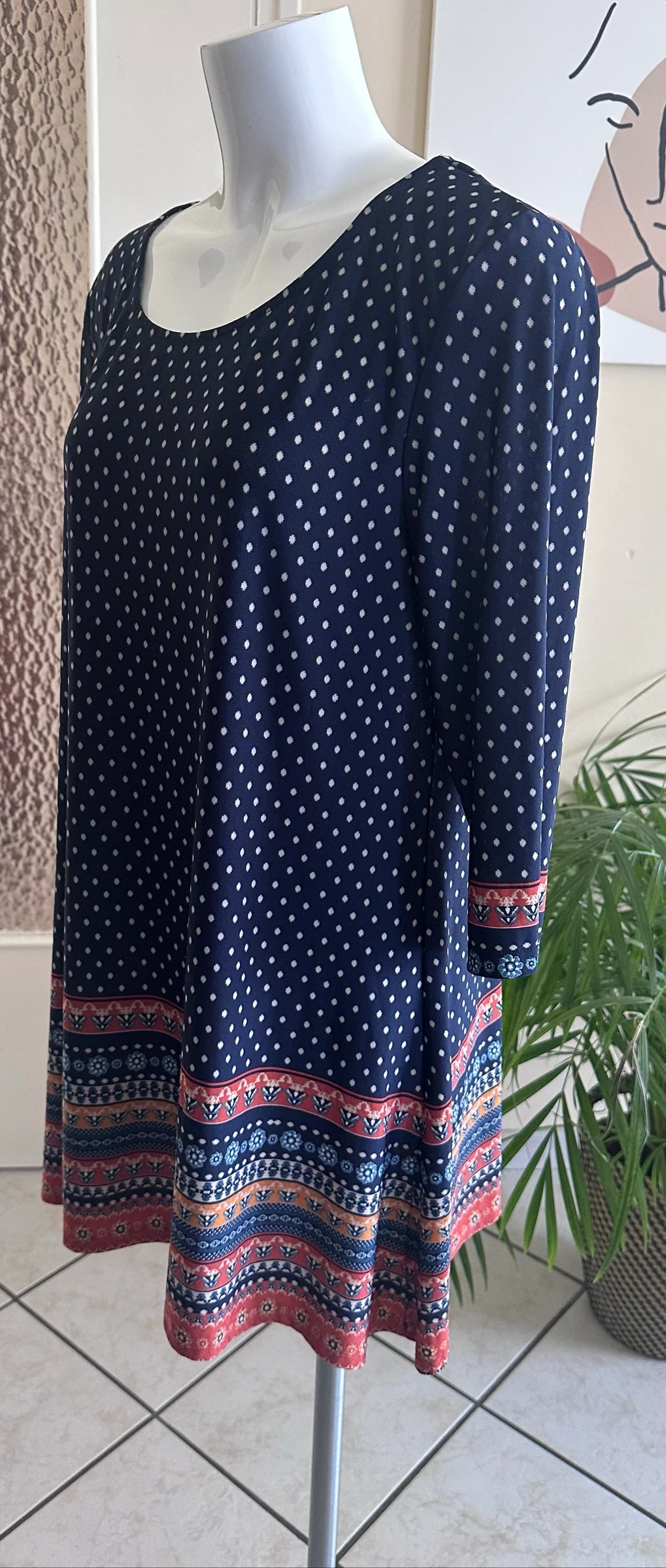 Blusa Túnica Longa Feminina Tamanho 5 – Mangas Longas – Excelente Estado – photo 8